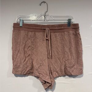 Stars‎ Above Ribbed Knit Shorts in Dusty Pink